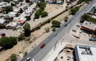 Avanzan trabajos en parque lineal en el bulevar Lzaro Crdenas