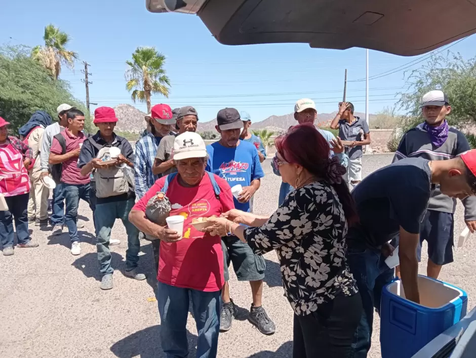 Apoyo a migrantes y personas vulnerables