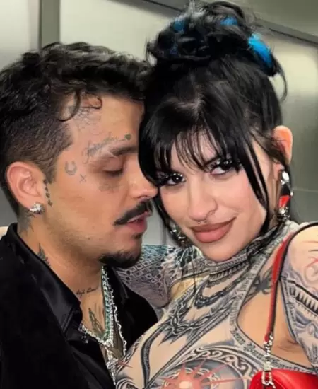 Cazzu y Christian Nodal