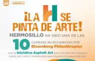 Hermosillo, una de las 10 ciudades de Amrica del Norte en la Asphalt Art Initiative