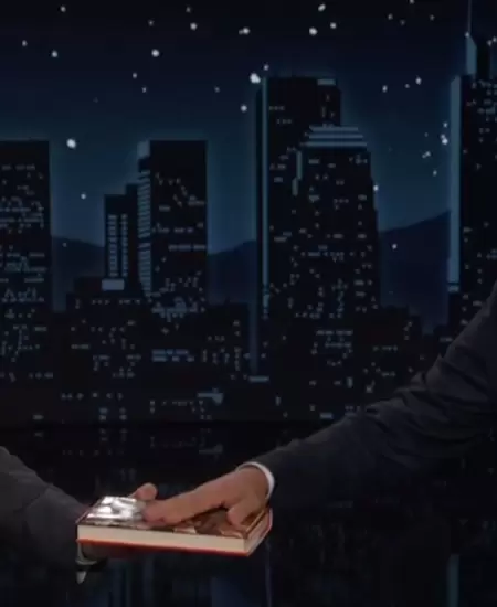 Jimmy Kimmel y Diego Luna