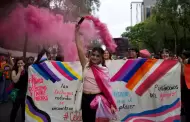 Mujeres asisten a la Marcha Lencha 2025