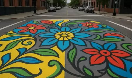 Arte en asfalto