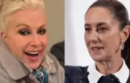 Laura Zapata llama "indita" a Claudia Sheinbaum