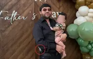 Luis R. Conriquez es criticado por llevar arma a festejo con su hija