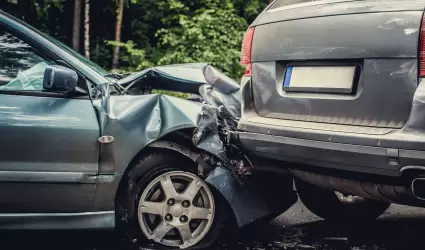 Carros chocados