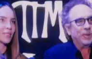 Tim Burton le regala un dibujo a Belinda