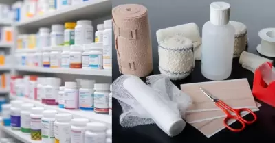 Medicamentos y material de curación