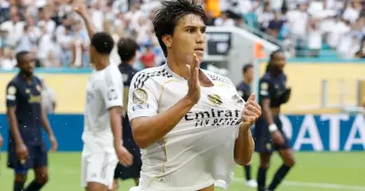 Gol de Gonzalo García le da la victoria al Real Madrid