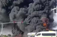 VIDEO Choque entre tren y pipa de combustible en Cajeme