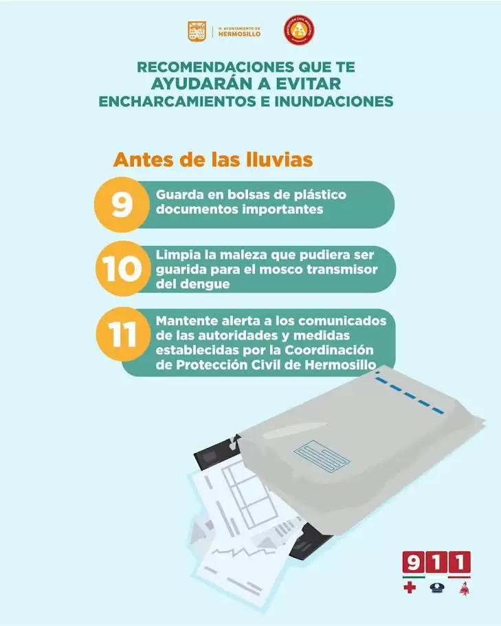 Recomendaciones de Proteccin Civil Municipal