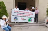 Vecinos de Sacramento Residencial protestan contra tala de rea verde