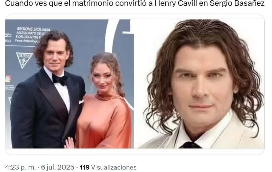 Henry Cavill y Sergio Basaez
