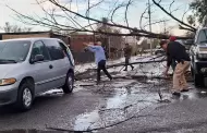 Lluvia provoca afectaciones en Magdalena, reporta Proteccin Civil
