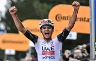 Isaac del Toro triunfa en la segunda etapa del Tour de Austria
