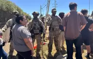 VIDEO Chocan manifestantes y agentes del ICE en redada en campo agrcola de California
