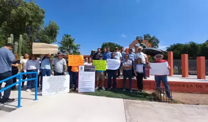 Protesta de maestros del ITH