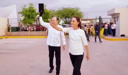 Alfonso Durazo y Claudia Sheinbaum