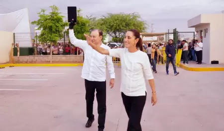 Alfonso Durazo y Claudia Sheinbaum
