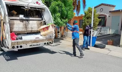 Recoleccin de basura. Camin recolector.