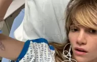 Novia de Robert Pattinson acaba en el hospital... por usar ropa ajustada!