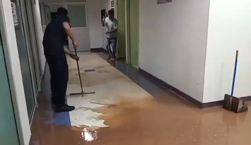 Inundacin del IMSS Bienestar de Nogales