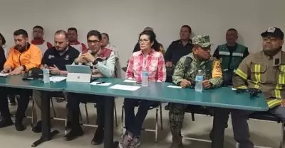 Sesión del Comité de Protección Civil en Nogales