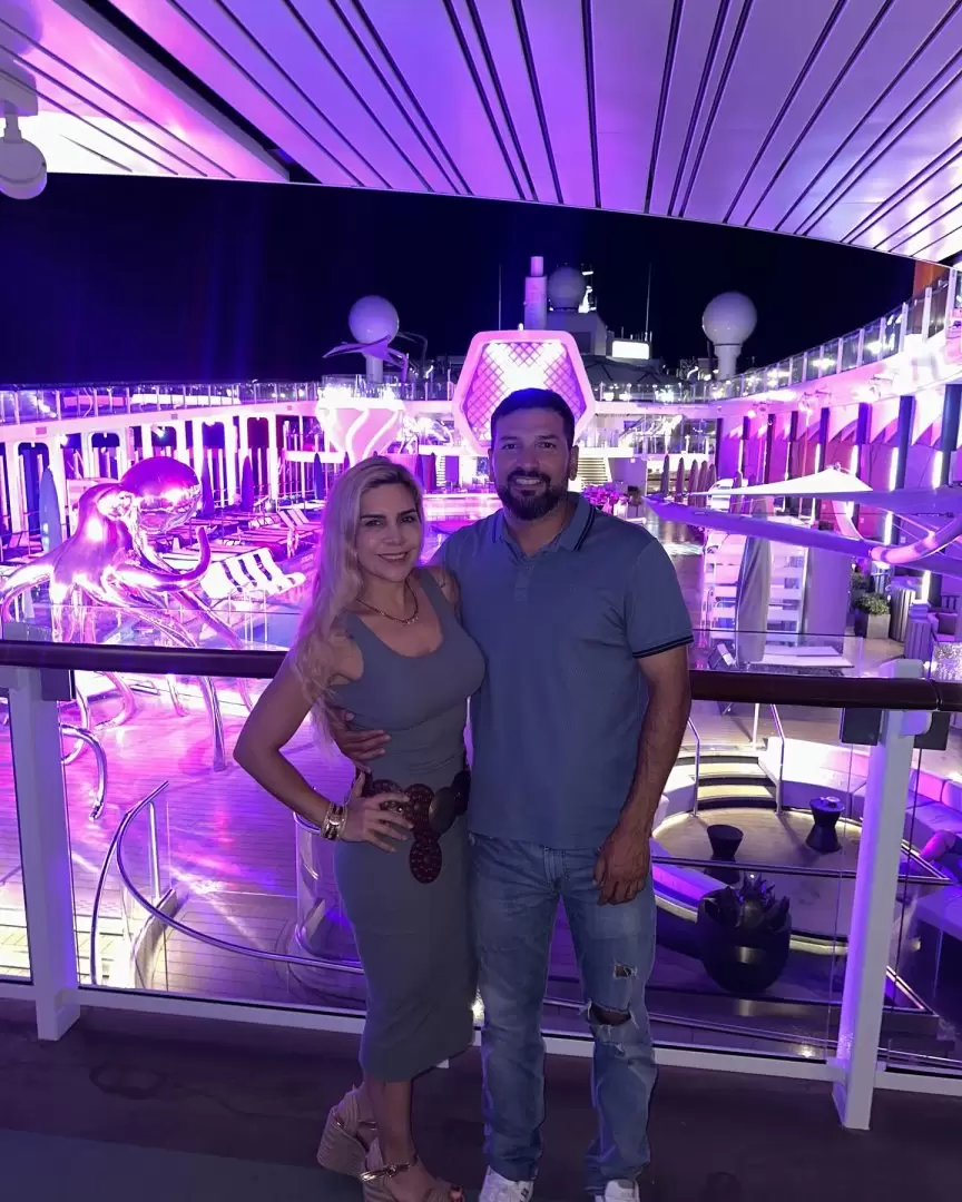 Karla Panini y Amrico Garza