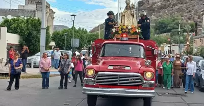 Peregrinacin en honor a la Virgen del Carmen
