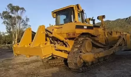 Construccin de presa en Puerta del Sol