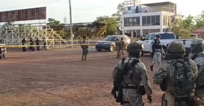 Ataque en carreras de caballos