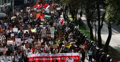 Segunda marcha contra la gentrificación en la Ciudad de México