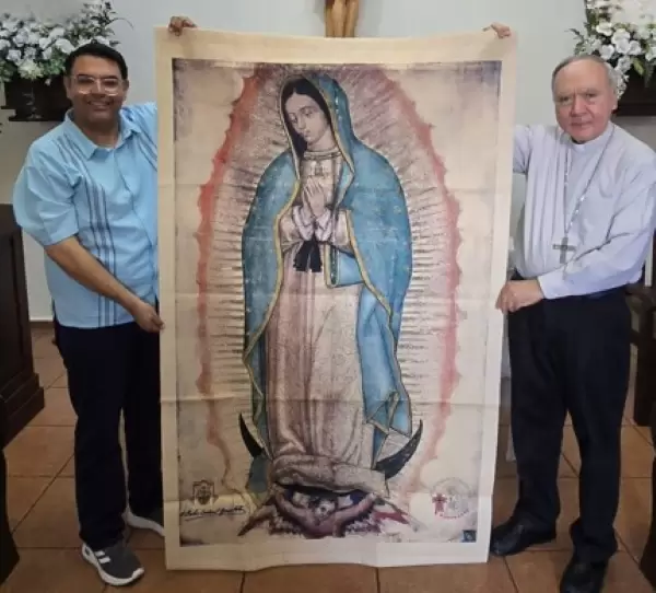 Reliquia de la Sagrada Tilma de Juan Diego
