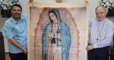 Reliquia de la Sagrada Tilma de Juan Diego