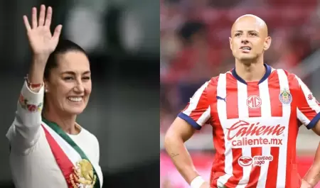 Claudia Sheinbaum y Javier Hernndez