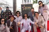 Los Bukis reciben estrella en Paseo de la Fama de Hollywood