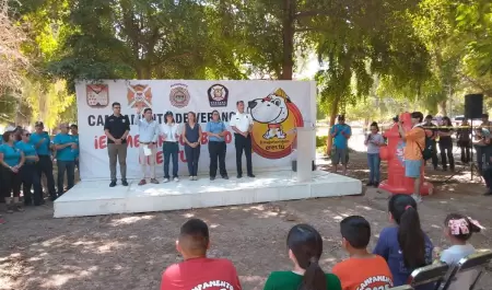Finaliza campamento de verano de Bomberos