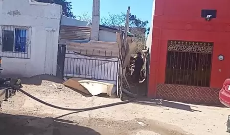 Incendio en vivienda de la colonia Miguel Hidalgo