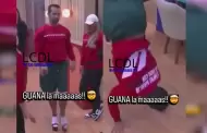 VIDEO: "El Guana" sorprendi a integrantes de La Casa de los Famosos con tacones y salto mortal