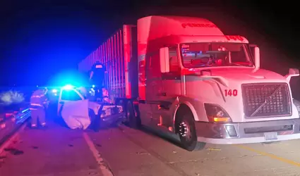 Choque en Libramiento de Hermosillo deja un muerto