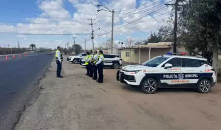 Operativo carrusel en carretera a Kino