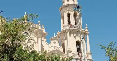Trabajos de rehabilitacin de la Catedral Metropolitana