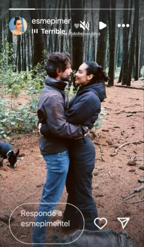 Esmeralda Pimentel y Osvaldo Benavides