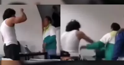 Estudiante agrede a maestro de la Universidad Politécnica de Tulancingo en Hidal