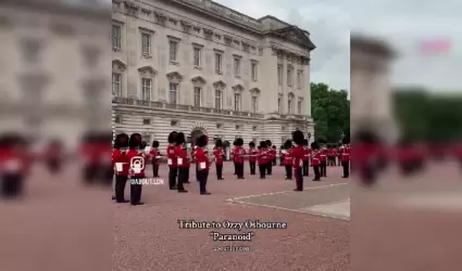 Tributo a Ozzy Osbourne por parte de Coldstream Guards