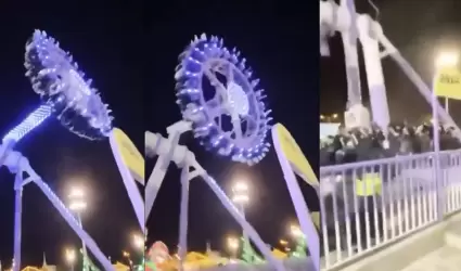 Juego mecnico "360" en Arabia Saudita se parte en dos: hay 23 heridos, incluido