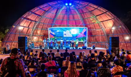 Festival de la vida y el agua en el ro Sonora