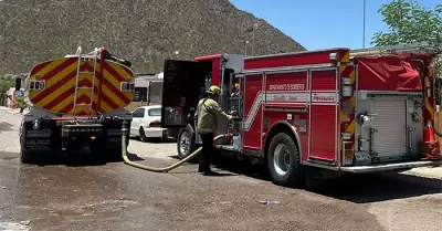 Incendio en la colonia Paseo del Pedregal