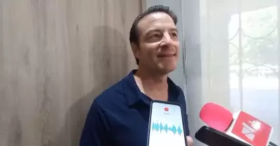 Alexis Samaniego, presidente del Patronato de Bomberos de Hermosillo