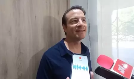 Alexis Samaniego, presidente del Patronato de Bomberos de Hermosillo